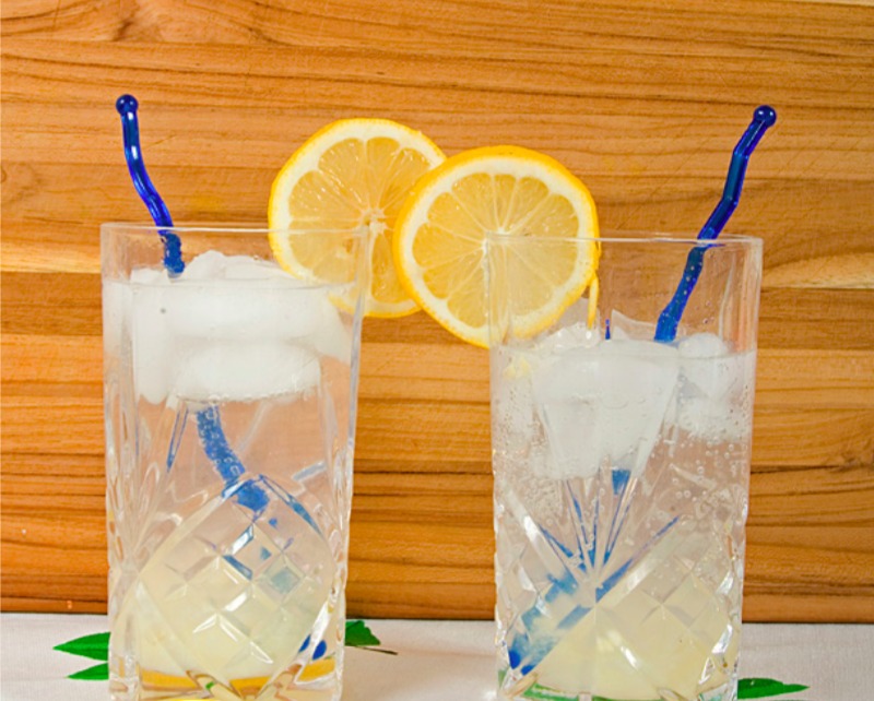 Refreshing Ginger Lemonade Recipe featured in Simply Summer Recipes Blogger Cookbook from Wayfair