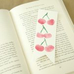 Make your own watercolor bookmarks featuring sweet summer fruits designs like strawberries, limes & cherries. These are so easy to paint yourself!