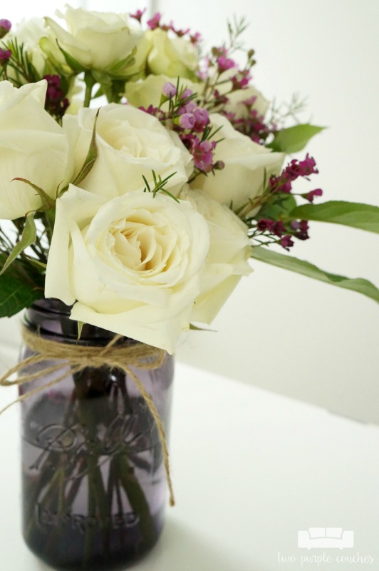 How to make DIY mason jar flower arrangements. These simple tried-and-true tricks will help you create lovely floral arrangements at home.