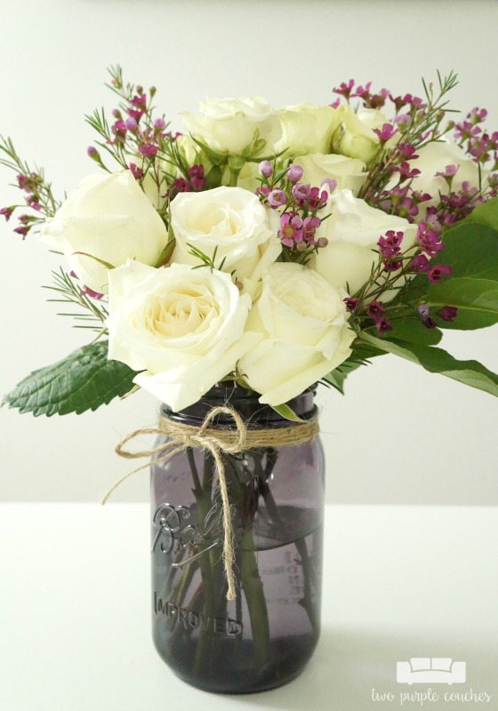 How to make DIY mason jar flower arrangements. These simple tried-and-true tricks will help you create lovely floral arrangements at home.