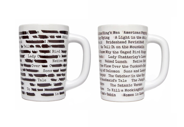 Banned Books Morph Mugs from Uncommon Goods