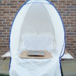 No more messy garage floor or patio! I can spray paint with less mess and fewer headaches with my new Spray Shelter from HomeRight.