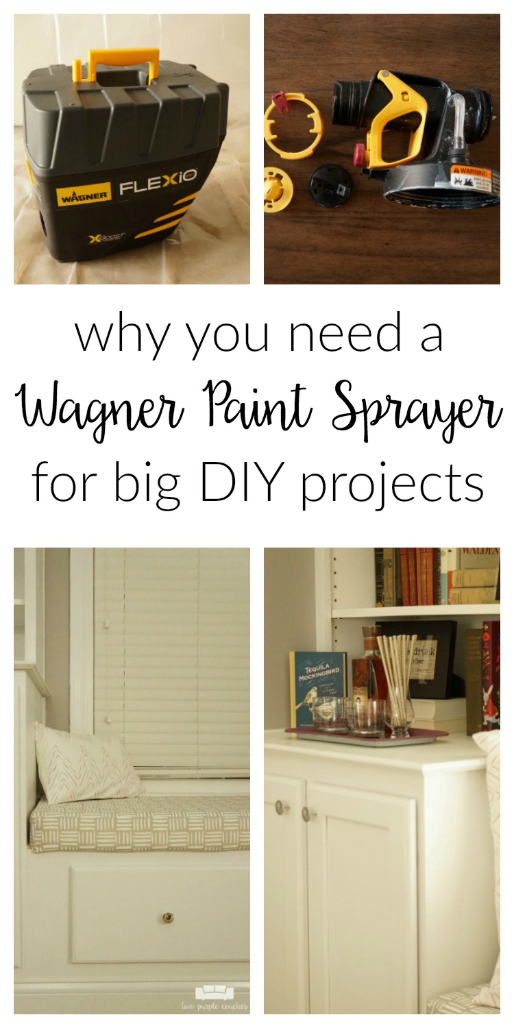 Read why you need a paint sprayer in your life, especially if you're planning a big painting project or need to paint large pieces of furniture!