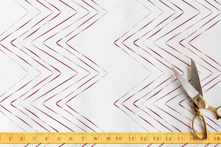 Zig Zag Fabric from Minted / Need help selecting coordinating home decor fabrics for your room? Follow these easy tips on how to mix different prints, patterns and fabrics. 