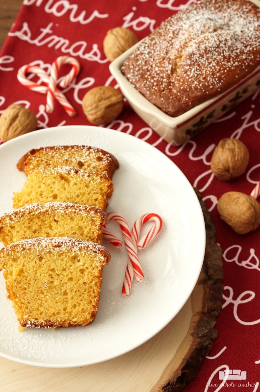 Classic Cream Sherry Cake recipe makes a delicious holiday dessert. Bake it in mini bread loaf pans and these make great hostess gifts!