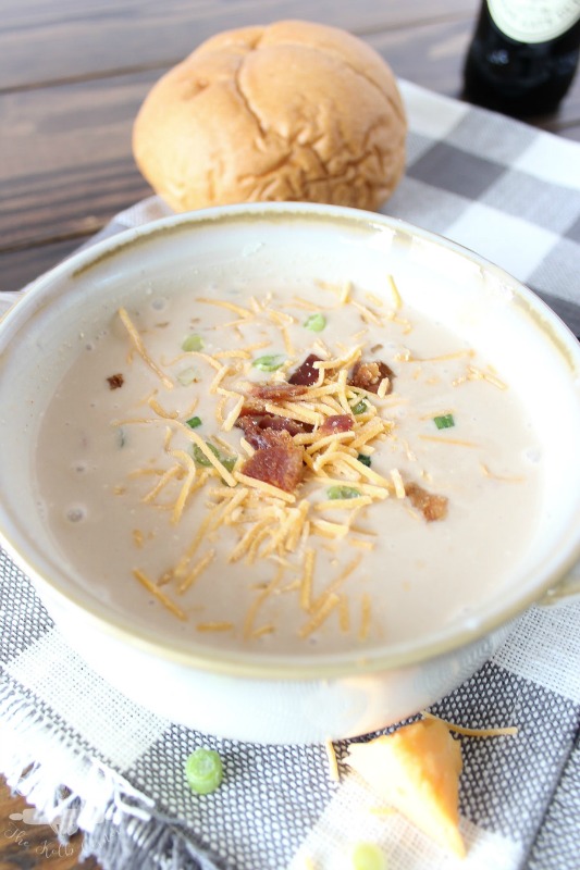 Cheddar Beer Soup from The Kolb Corner