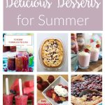 Delicious and easy summer desserts ideas. From strawberry pie to fruit crisps, cobblers and frozen treats, you'll want to make one of these recipes for your next BBQ or picnic.