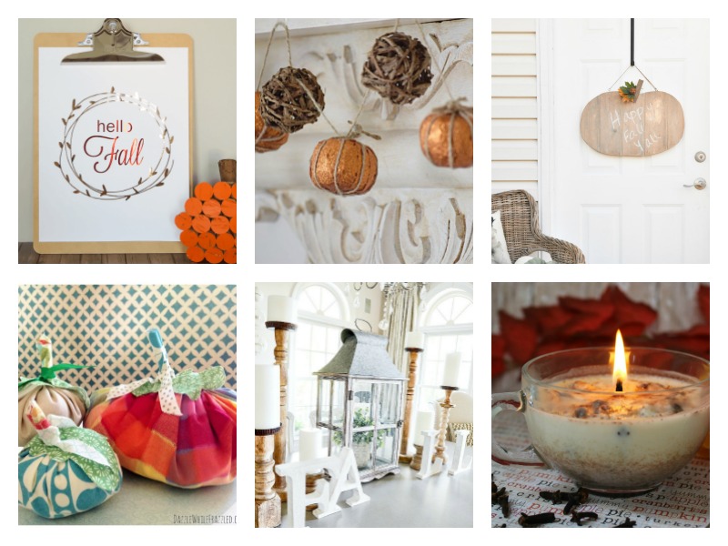 Fall Decorating Ideas - simple rustic and vintage ideas, DIYs and crafts