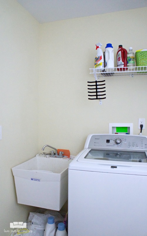 Laundry Room - builder grade utility tub area