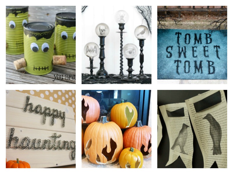 DIY Halloween Decorations Ideas - easy homemade crafts and party decor ideas