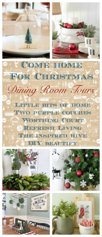 Christmas Dining Room Decor Tours