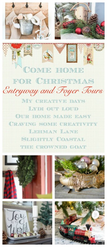 Christmas Foyer and Entryway Decor Tours