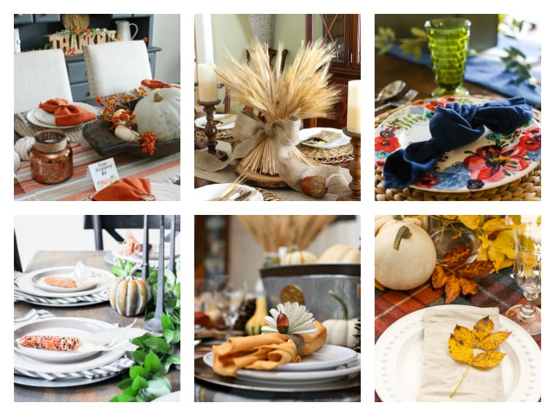 Simple and elegant #ThanksgivingTable decoration ideas and centerpieces