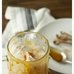 Caramel Apple Cider Floats are the perfect treat to celebrate the Fall season! A simple recipe of caramel sauce, fresh local cider and vanilla ice cream.