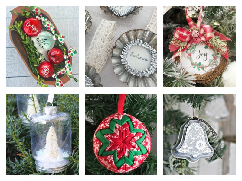 Easy ideas for handmade Christmas ornaments