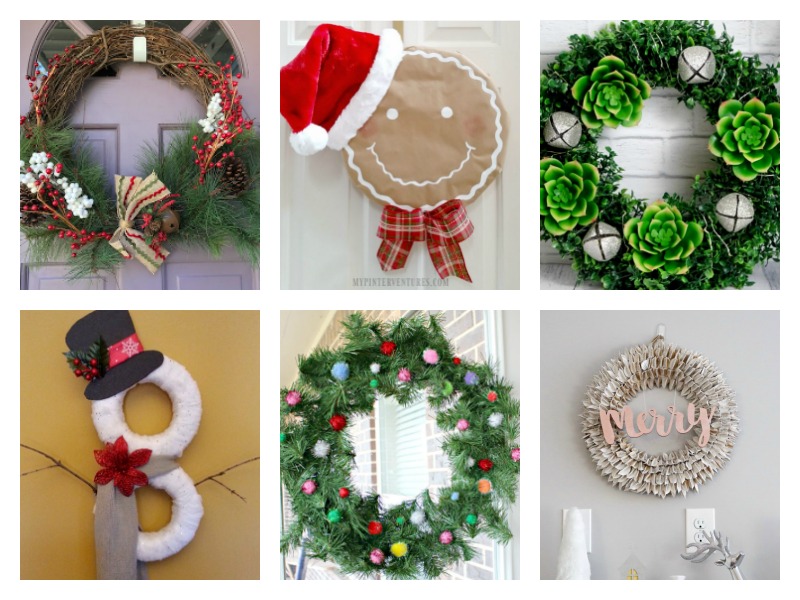 Simple ideas for DIY Christmas wreaths