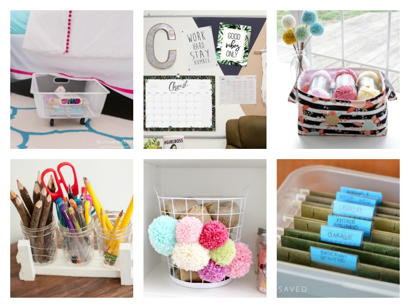 Home Organization - DIY Ideas & Crafts