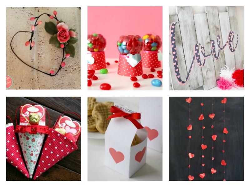 Cute crafts and decorations for Valentines Day