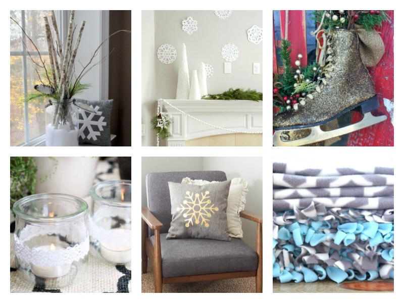 Love these snowy wintry decor ideas!