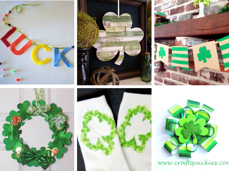 DIY ideas and crafts for St. Patrick's Day