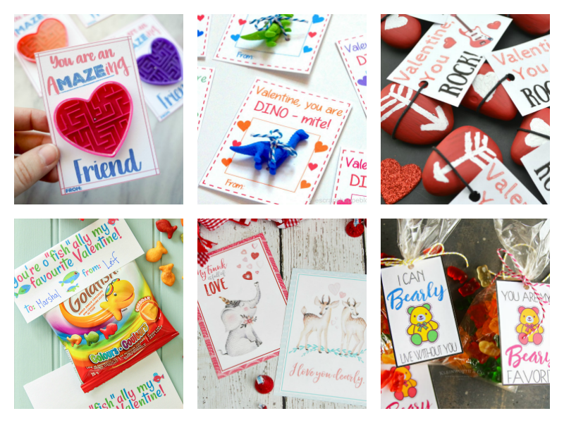 Cute ideas for homemade Valentines for kids to give their friends, family and classmates