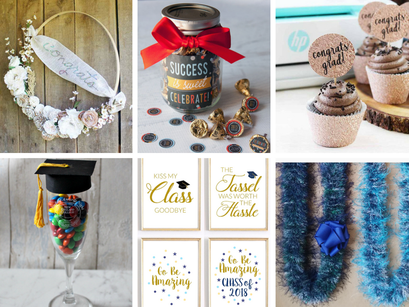 DIY gifts and party decorations for high school or college graduation
