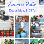 Enjoy your outdoor space all summer long with these inexpensive DIY patio ideas. From planting to decorating, you can have a beautiful patio on a budget!