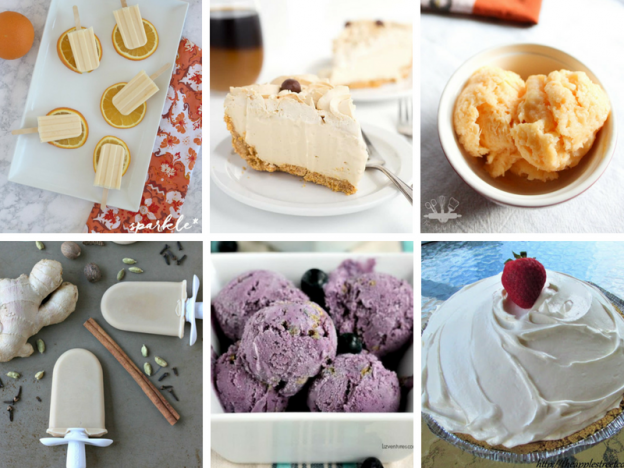 Easy Ideas for Frozen Desserts - two purple couches