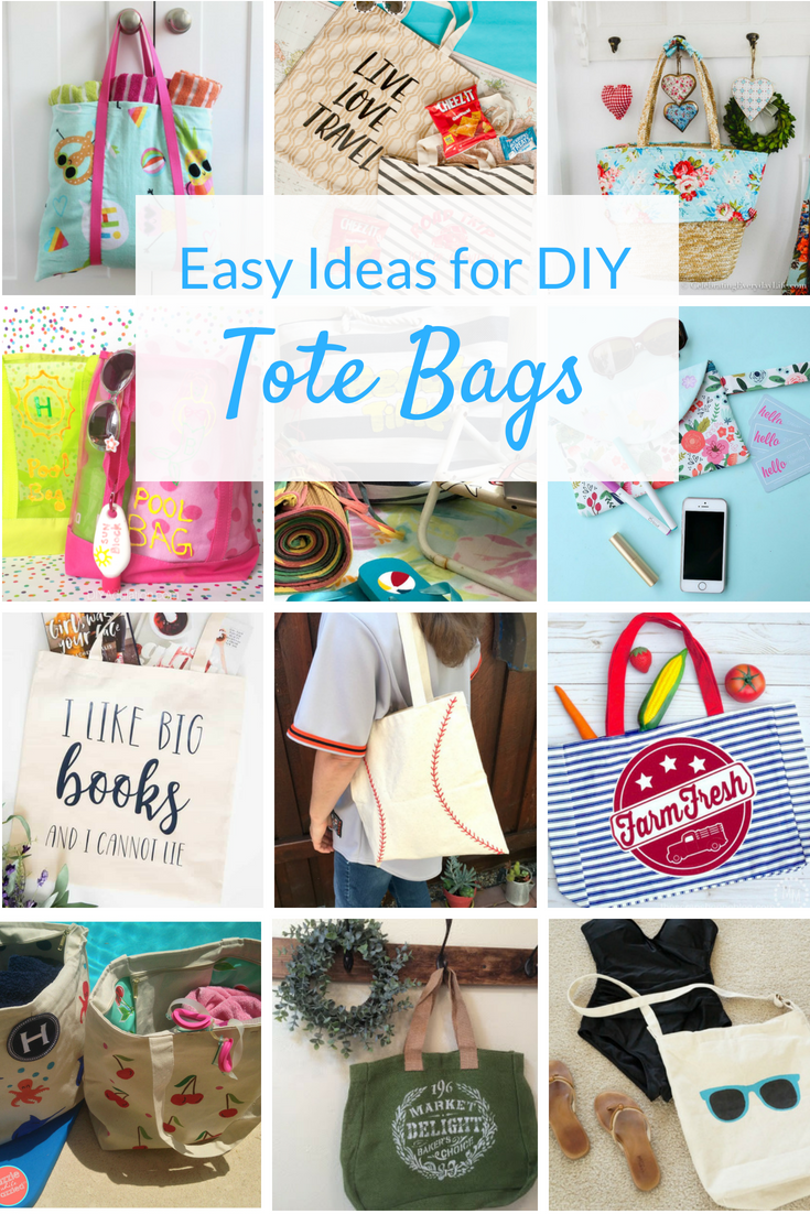 Summer DIY Tote Bag Ideas - two purple couches