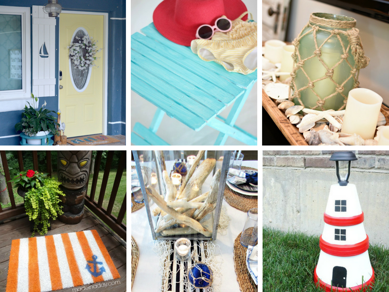 Coastal home decor ideas / nautical home decor