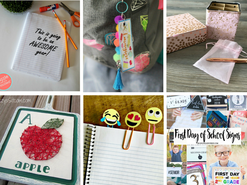Back to school crafts ideas and DIYs for any age