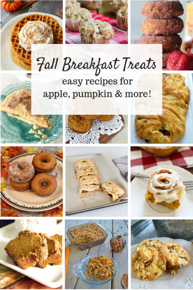 Delicious Fall Breakfast Ideas. Treat your family to these quick and easy recipes featuring apple, pumpkin and other classic Fall flavors!