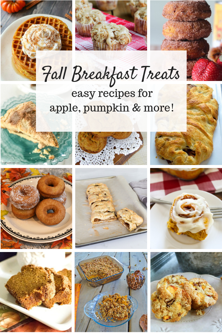 Delicious Fall Breakfast Ideas. Treat your family to these quick and easy recipes featuring apple, pumpkin and other classic Fall flavors! 