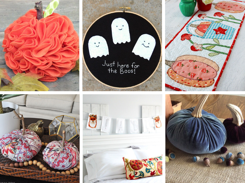 Simple Ideas for Fall Fabric Crafts