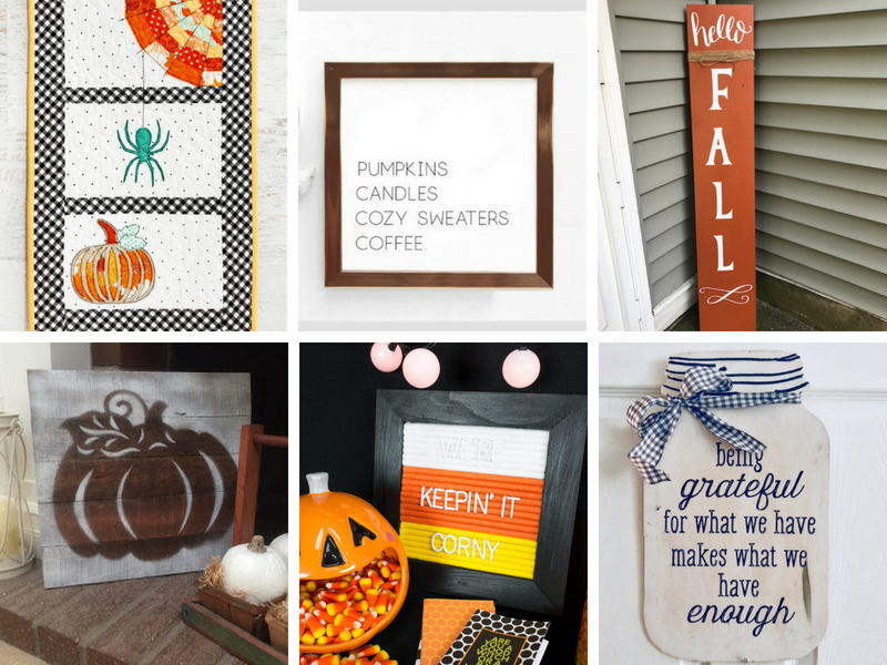 DIY Fall Wall Decor Ideas