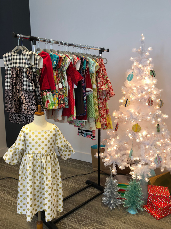 Girl Boss Events Holiday Pop-Up 2018 - adorable dresses and fashions for girls by Evie 'n Lizzie