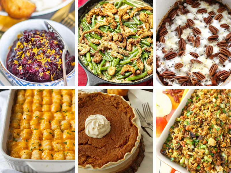 Thanksgiving Recipes - side dishes, dessert, homemade cranberry sauce and more
