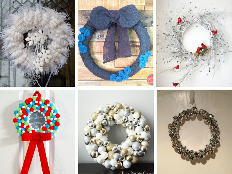 Winter Wreath Ideas and DIY winter decor for after Christmas. #winterwreath #wintercrafts #winterdecorating #winterdecor