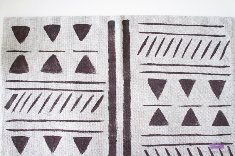 painted mud cloth pattern