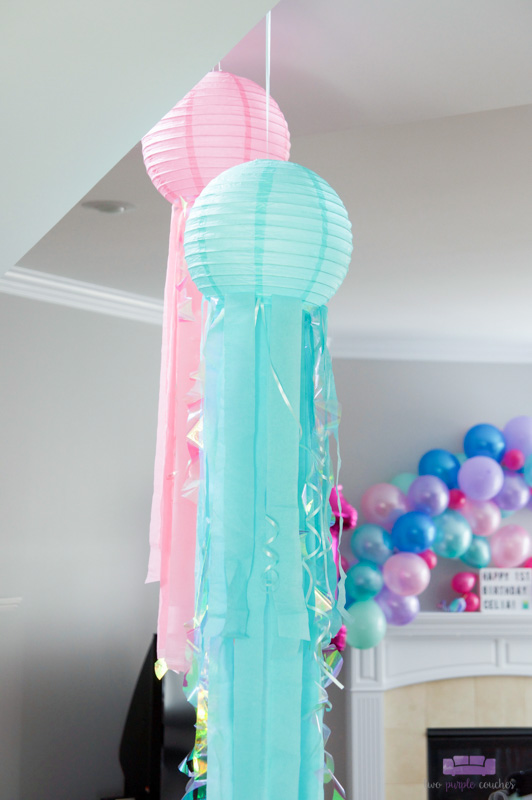 diy paper lantern jellyfish