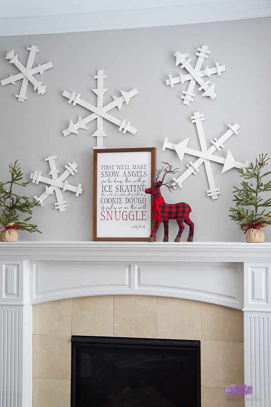 Large Wooden Snowflakes/ Winter Party Theme/ Christmas & Winter